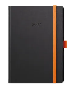 Wöchentlicher Terminkalender - Oskar - Nora - A5 - orange